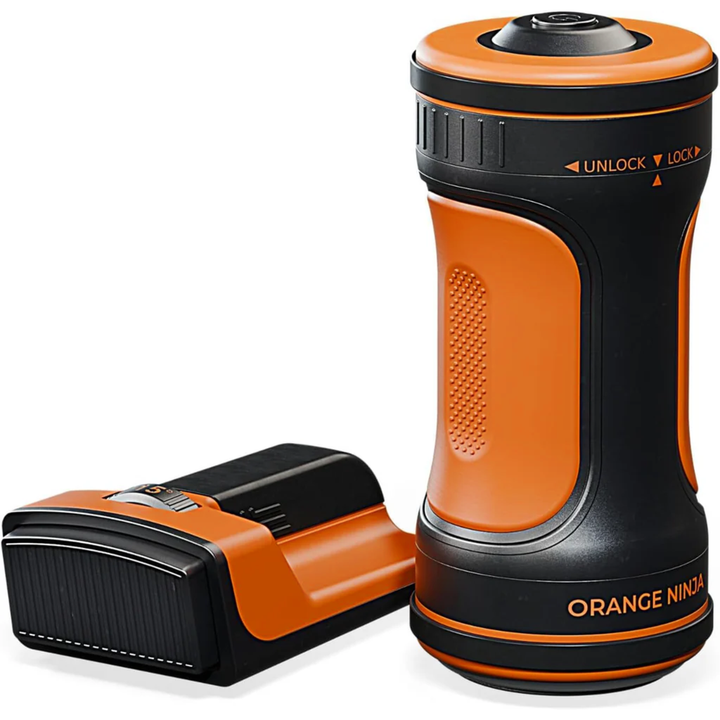 Sharp Pebble Orange Ninja Electric Rolling Knife Sharpener - 5