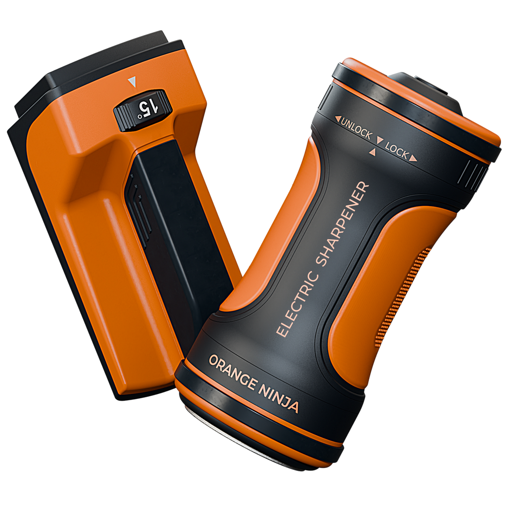 Sharp Pebble Orange Ninja Electric Rolling Knife Sharpener - 5