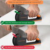 Orange Ninja 4-Stage Knife Sharpener for Kitchen Knives, Pocket knife Sharpener, Chef & Serrated Knife
