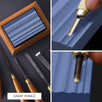 Sharp Pebble Premium Wood Carving Tools & Gouge Sharpening Stones- Two Multi Groove Whetstones with Grit 400 and 1000
