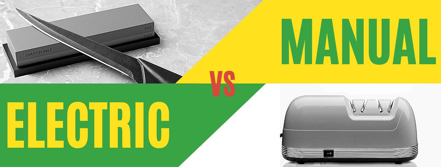 Choosing between a manual and electric knife sharpener