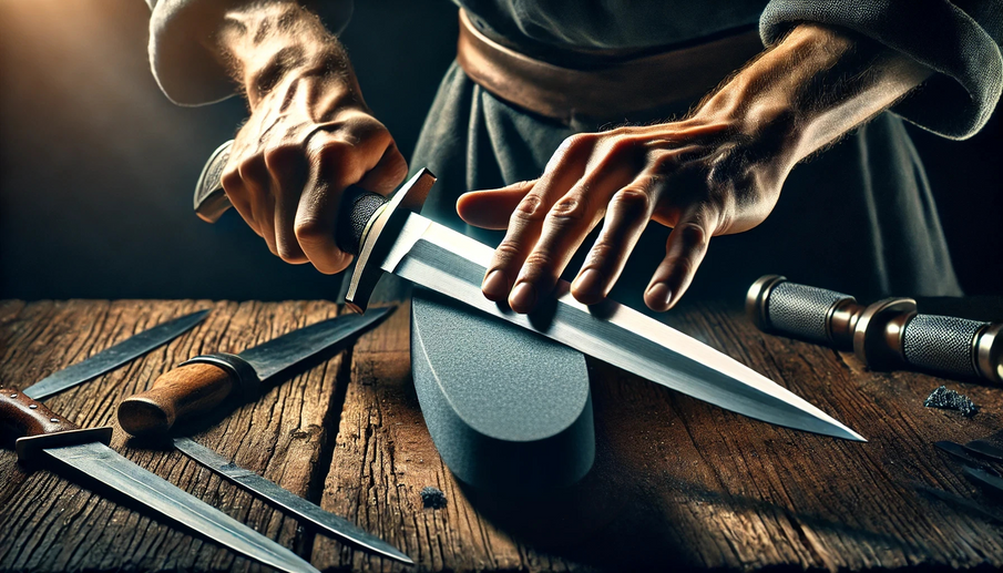 Mastering the Art of Sharpening a Double-Edged Sword: Choosing the Right Stone