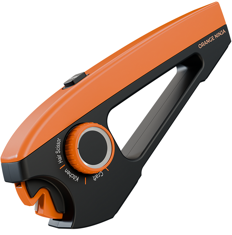 Sharp Pebble Orange Ninja 4-in-1 Scissor Sharpener - Hair, Kitchen