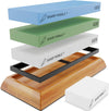 Sharp Pebble Extra Large Sharpening Stone Set - Grits 400/1000/6000