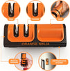 Orange Ninja Mini Knife Sharpener - Coarse & Fine Knife Sharpener