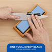 The Sharp Pebble™ Complete Sharpening System: 1000/6000 Grit & Angle Guide