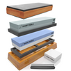 The Everything-You-Need 8-Piece Whetstone Starter Kit + FREE Bonus Green Compound