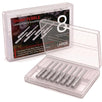 Sharp Pebble 7/32" Lawn Mower Blade Sharpener Bits, 8-Piece
