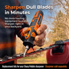 Sharp Pebble 7/32" Hedge Trimmer Sharpener Bits, 8-Piece