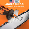 Sharp Pebble Electric Cordless Chainsaw Sharpener Kit - Chain Saw Tool