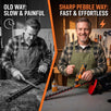 Sharp Pebble Cordless Hedge Trimmer Sharpener Kit – Blade Sharpening Tool