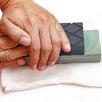 Sharp Pebble 1000/6000 Knife Sharpening Stone with Large Dual Grit Flattening Stone with NonSlip Bamboo Base & Angle Guide