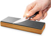 Sharp Pebble Premium Knife Sharpening Leather Strop with Green Sharpening Compound