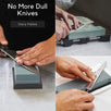 Sharp Pebble Whetstone Knife Sharpener Grit 400/1000 - For Repairing & Sharpening Very Dull Knives & Tools